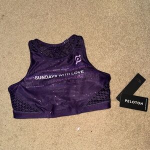 Peloton Purple Sports Bra